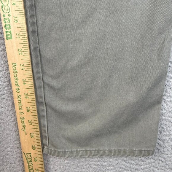Vintage Dockers Khakis Classic Pleated Pants Men's 34x32 Cotton USA Made Slacks - Picture 5 of 12